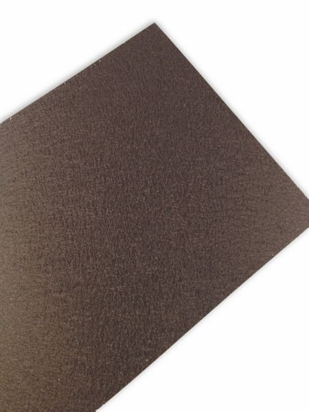 Haushaut Falzband 0.7x600mm H41 LK1 53m/Coil Braun Pearls ähnl. RAL 8019