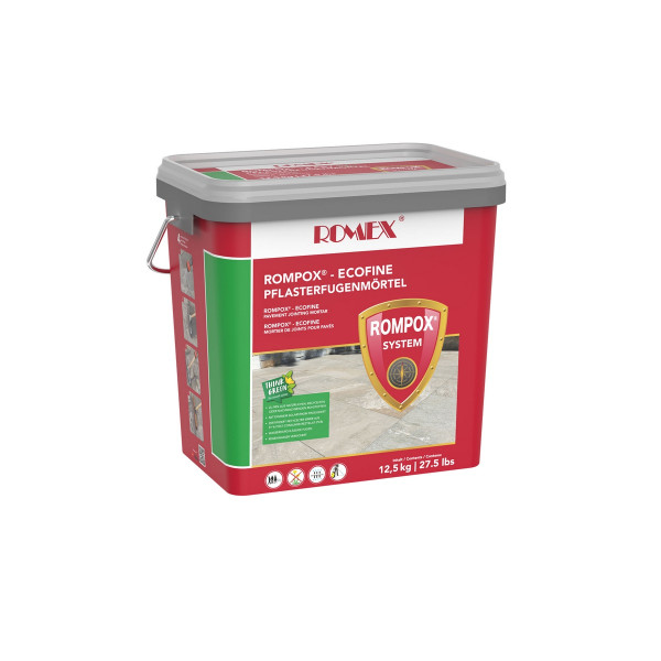 ROMPOX-ECOFINE anthrazit 12.5kg 1K ab 3mm Fugen 3.5t Verkehrsbelastung