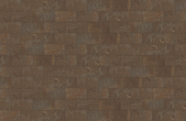 GZO Pavé Porfido Rosso 20/40/5 cm dunkelbraun
