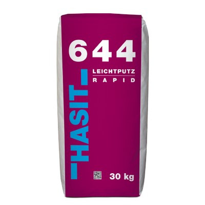 Hasit 644 Leichtputz rapid 0-1.5mm 30kg Kalk-Zement-Maschinenleichtputz