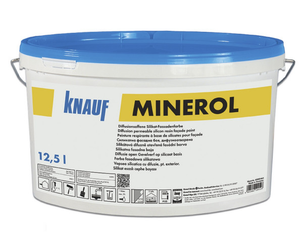 Knauf Minerol weiß 12.5l Silikat-Fassadenfarbe