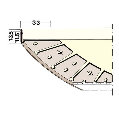 Maisch Einfassprofil TB 10mm 3m 03768 300,0