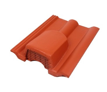 Braas Frankfurter Pfanne Protegon MATT Classic-red Ventilation Stone