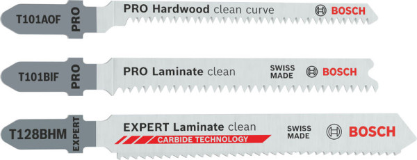 Bosch PRO Laminate Stichsägeblatt Set 15tlg.