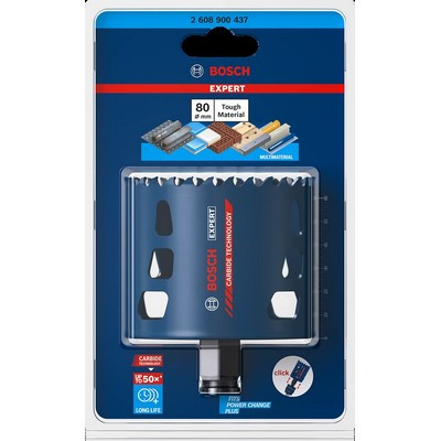 Bosch EXPERT ToughMaterial Lochsäge 80mm 80x60mm