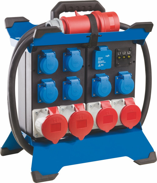 Rozdzielacz prądu Schwabe STECKY DUO 3 400V 32A 22kW 5-biegunowy 2,1m