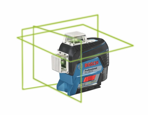 Bosch Linienlaser GLL 3-80 CG m. 12 V/2.0 Ah Universalhalterung BM 1