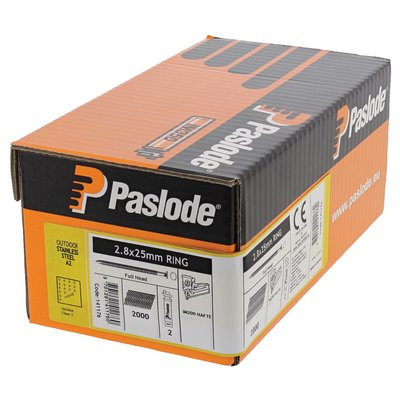 ITW Paslode Haftennägel A2 gerillt 34° 2.8x25mm 2000Stk Impulse Pack IM200/32