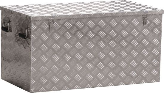 Skrzynka narzędziowa Triuso aluminiowa 1022x525x520mm - 250litry 2 uchwyty