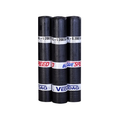 VEDATECT AL+G 200 S4 pusta paroizolacyjna membrana spawalnicza w rolce 5,00 m2