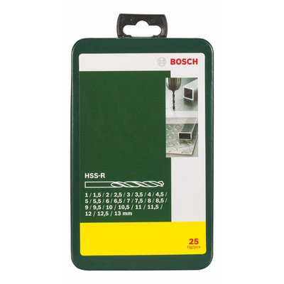 Bosch Metallbohrer-Set HSS-R 25tlg.