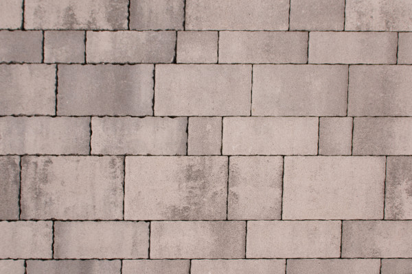 BWL paving system Via Casa small angular marbled
