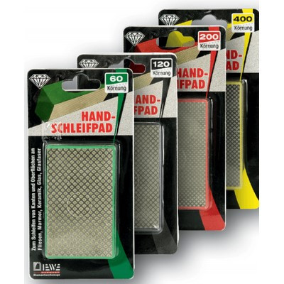 Diewe 4er Schleifpad SET 60/120/200/400