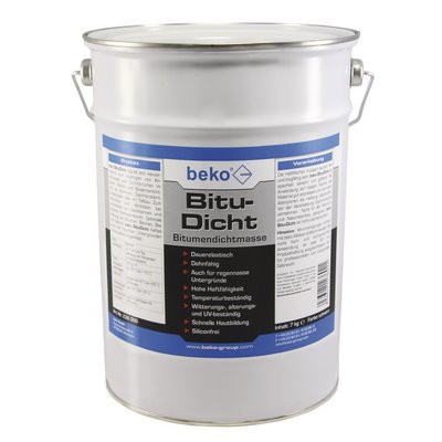 Beko Bitu-Dicht 1K-Bitumendichtmasse 6kg Eimer schwarz