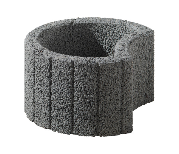 Kann Dorill Pflanzring klein 20 cm grau 15kg/Stück