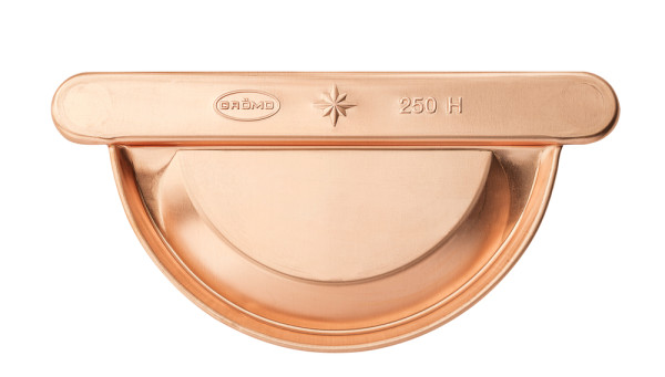 Grömo CU-Rinnenboden universal 400 hoch halbrund li + re kleine Wulst