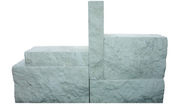 Lagotrade Apollon elfenbein Mauerstein 30-50/7,5/18-20 cm