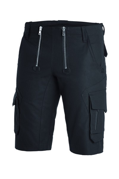 FHB SASCHA Zunft-Bermuda Canvas schwarz - Gr. 44