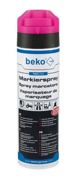 Beko TecLine Markierspray 500ml leuchtpink
