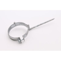 Lehmann VZ drain pipe clamp DN120mm with pin 200mm for hammering in Lehmann VZ drain pipe clamp DN120mm with pin 200mm for hammering in