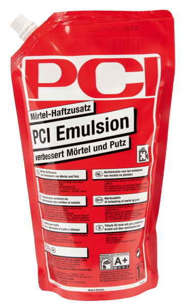 PCI Emulsion 1kg Farbe:milchigweiß Standbodenbeutel