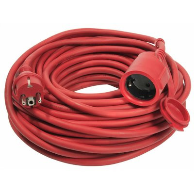 Schwabe Rasenmäher-Verlängerungsleitung rot 230V/16A max 3.5kW H05RR-F 3G1.5 10m