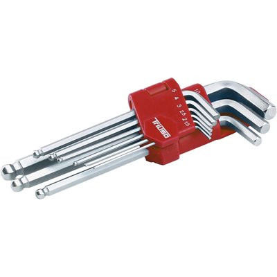 Triuso Innensechskant-Satz Kugelkopf 9-tlg. 1.5-10mm Premium