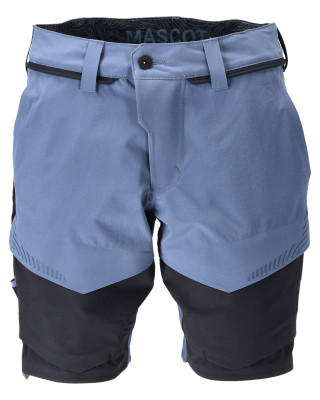 MASCOT® Customized Shorts, Stretch steinblau/schwarzblau Gr. 29C52