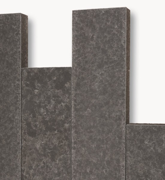 SELTRA Palisade SANOKU ELE anthr.-schw. 8x25x125cm satiniert Basalt Vietnam