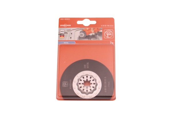 Fein HSS Segmentsägeblatt SL Ø85mm Starlock 2 Stück Packung