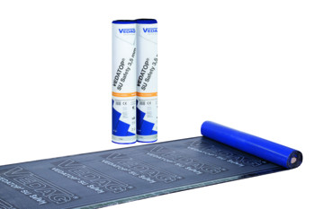 VEDASTAR SU Safety 7.5m x 1.0m x 3.5mm Kaltselbstklebende Elastomerbitumenbahn
