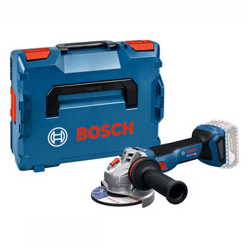 Bosch Akku-Winkelschleifer GWS 18V-11, L-BOXX 136 mit Schutzhaube