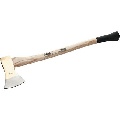 Triuso Handaxt 1400g GS-geprüft m. lack. Eschenstiel 80cm