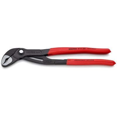 KNIPEX Cobra® Hightech-Wasserpumpenzange 300mm poliert grau atrament. - 87 01 300