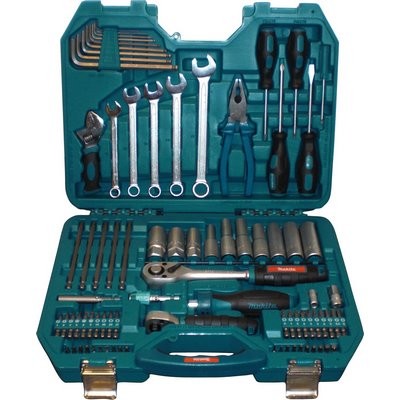 Makita Werkzeugkoffer Ratsche u. Bitset 83-teilig