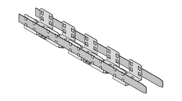 Knauf Sinus 50 1900mm f. runde Wände flexibles U-Anschlussprofil