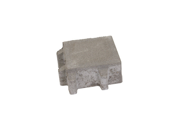 BWL Carre lawn joint stone anthracite 20x20x8cm with micro bevel
