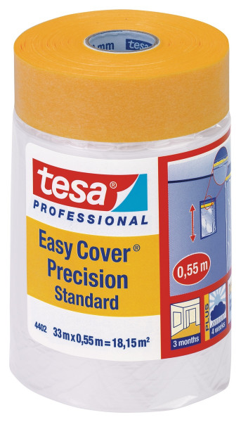 tesa Professional Easy Cover® Präzision Standard Folie 33mx550mm - 4402