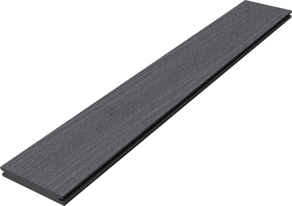 Barfußdiele PREMIUM PLUS massiv schiefergrau 5400x145x21mm