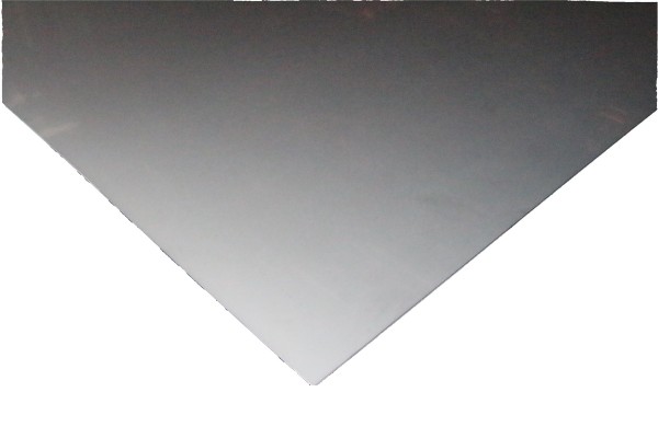 Edelstahl Tafel gebürstet WSt. 1.4301 2J 0.8x1000x2000mm per Tafel 13.20 kg