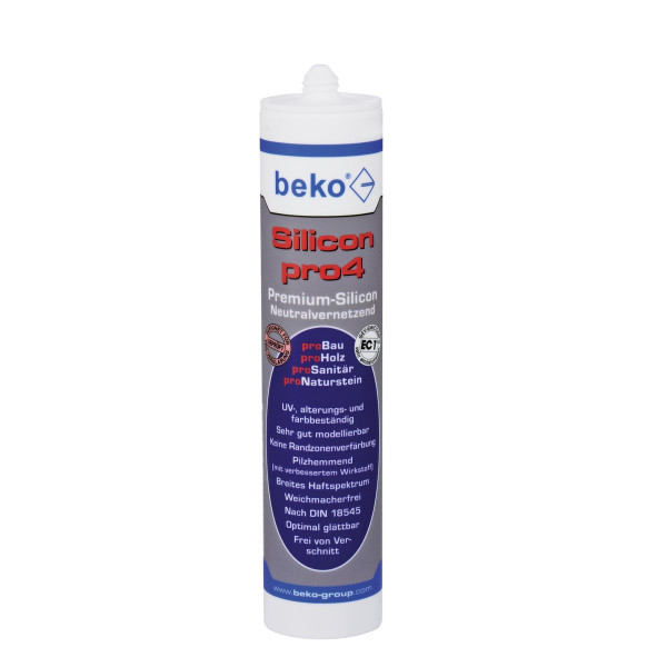 Beko Silicon pro4 Premium 310ml sanitärgrau
