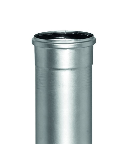 SitaPipe Edelstahlrohr DN 70/75 mm 1000 mm lang mit Steckmuffe