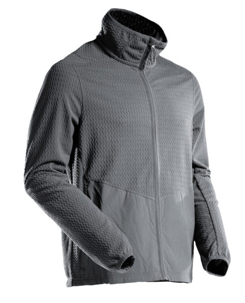 MASCOT® Customized Microfleece Pullover m. Reißver. anthrazitgrau Gr. 2XL