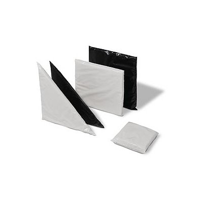 Bailer Baiform SDE-B1 40x625x1250mm glass wool wrapped in black PE film.