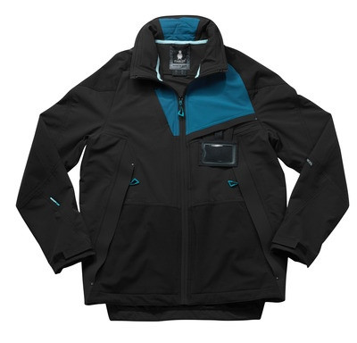 MASCOT® ADVANCED Jacke Stretchstoff schwarz/dunkelpetroleum Gr.S