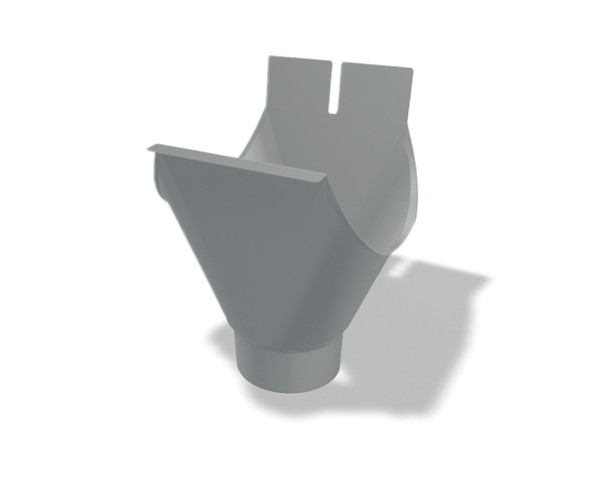 PREFA Rinnenkessel 28/80 P.10 hellgrau