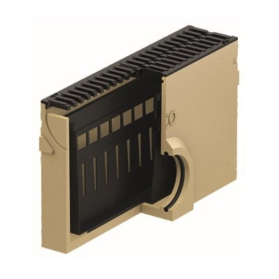 ACO Self® Einlaufkasten m. Gussrost m. Ablauf DN100 500x118x305mm
