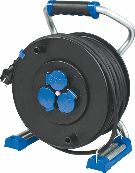 Schwabe Xperts Kabeltrommel 230V/16A Gummischlauchleitung - H07RN-F 3G1.5 25m