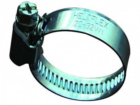 APD Connect worm thread clamps W1 9mm band width 25-40mm 2 pcs. bonded - 16727