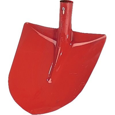 Triuso Frankfurter Schaufel 27x30cm m. Aufbug rot lackiert